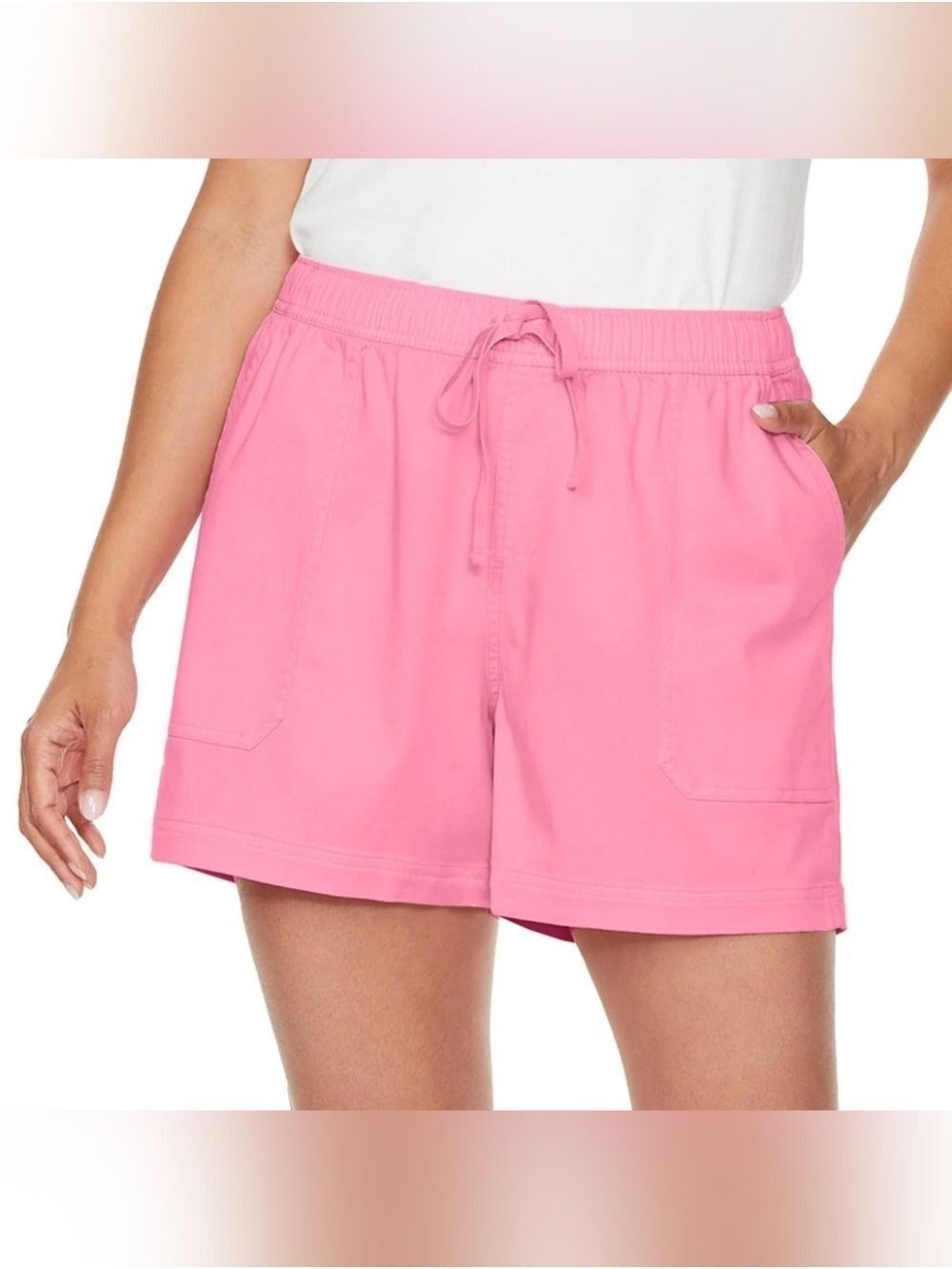 XL • Buffalo David Bitton • Pull-On Drawstring Short In Pink